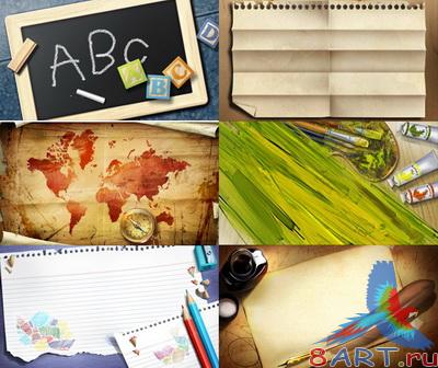 PSD Layered Pictures - School 2