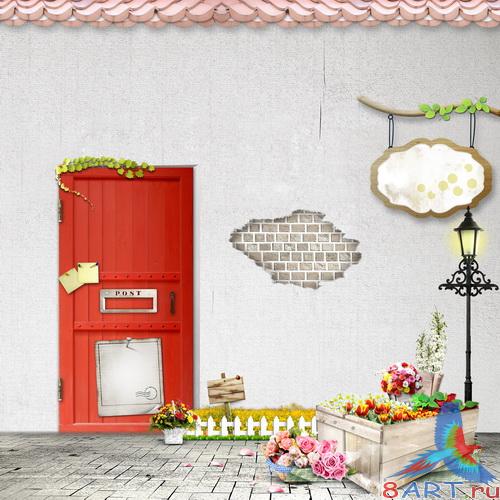 PSD - Flowers on the my backyard     2 