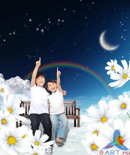 Sources - The moon in the sky