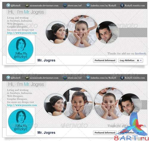 GraphicRiver Facebook Timeline Cover For Family