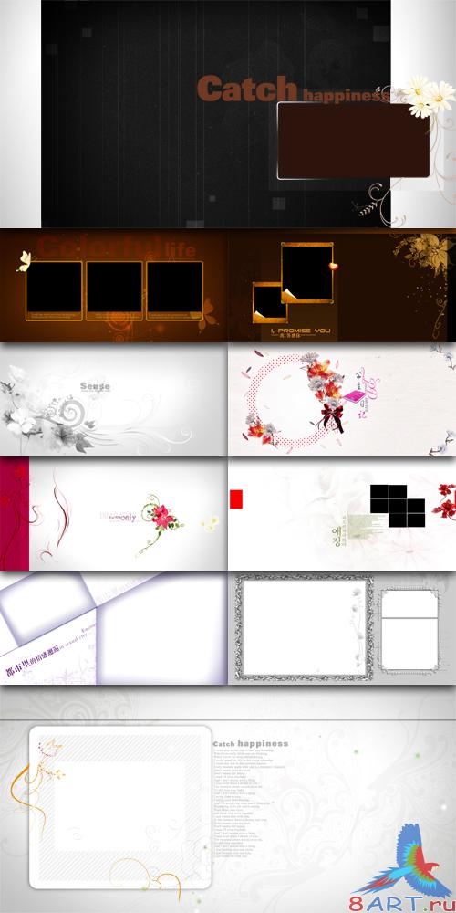 Art photo template Princess Diaries