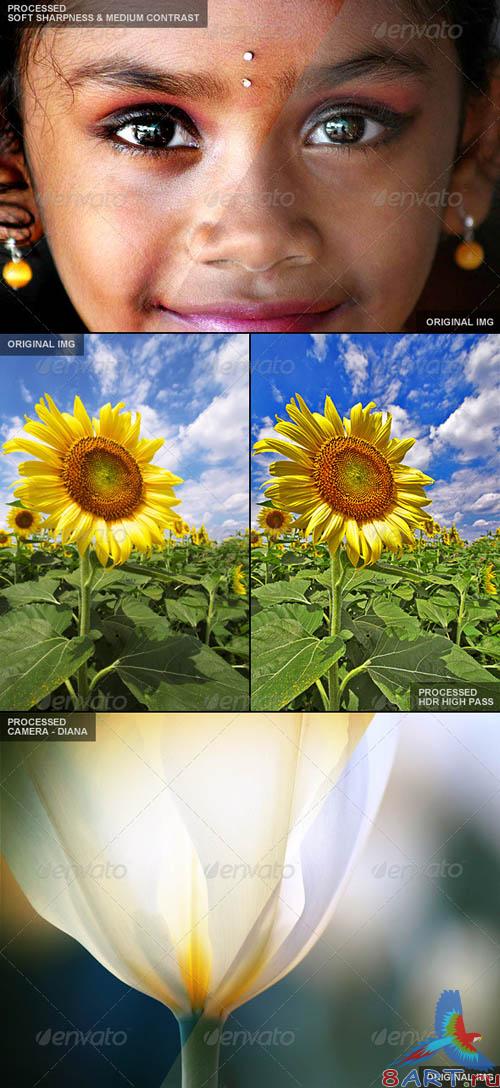 GraphicRiver 65 Premium Actions Set GraphicRiver 65 Premium Actions Set