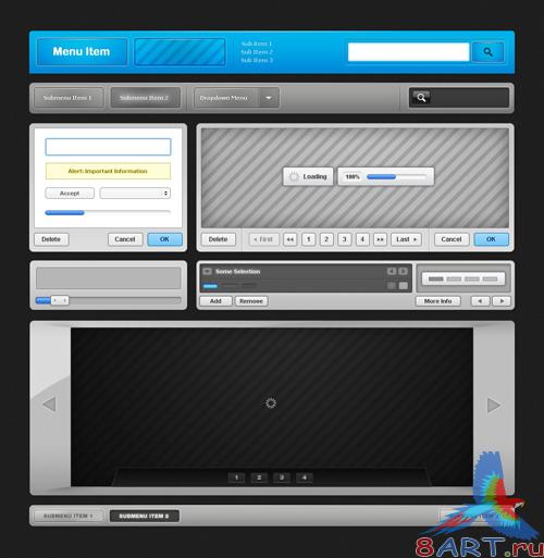 GraphicRiver Futuremotion Ultimate Web UI Kit