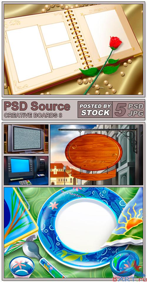 PSD Source - Creative boards 8