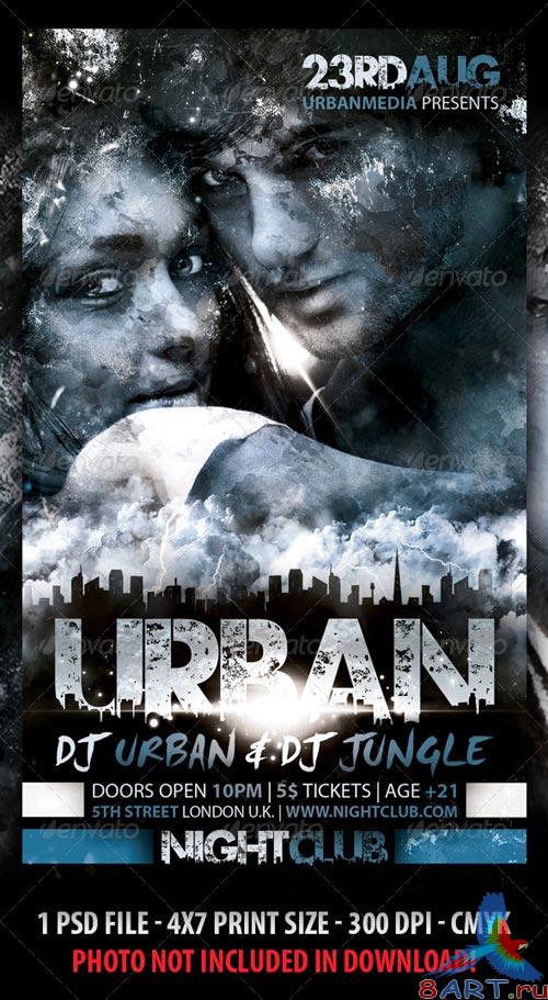 GraphicRiver Urban Party Flyer 2731509