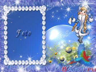 ��������� - ���������� 1 - Christmas frame 1