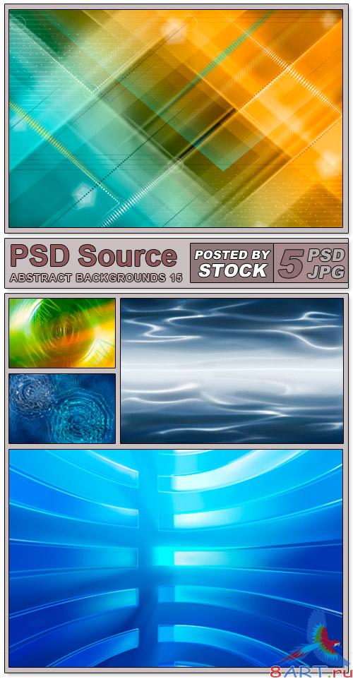 Layered PSD Files - Abstract backgrounds 15