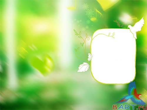 PSD - Green Love Template