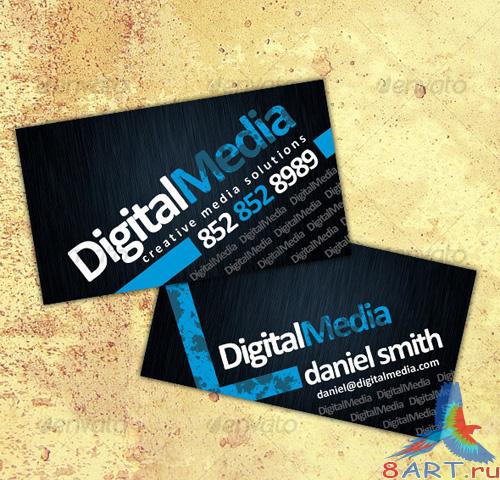Digital Media Business Card – GraphicRiver Digital Media Business Card – GraphicRiver