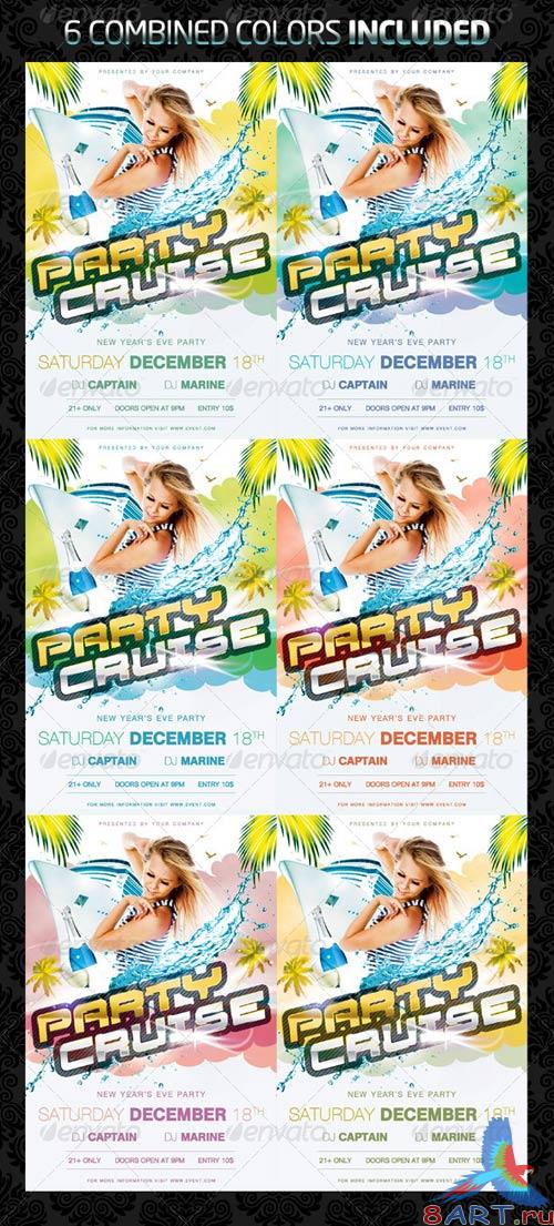 GraphicRiver Party Cruise Flyer