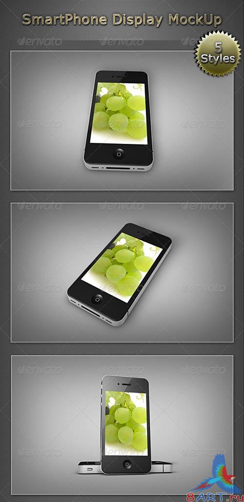 GraphicRiver SmartPhone Display MockUP