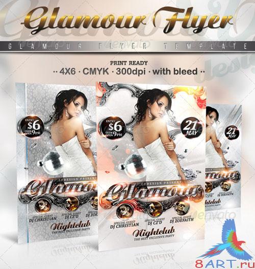GraphicRiver Glamour Flyer Template 2216703