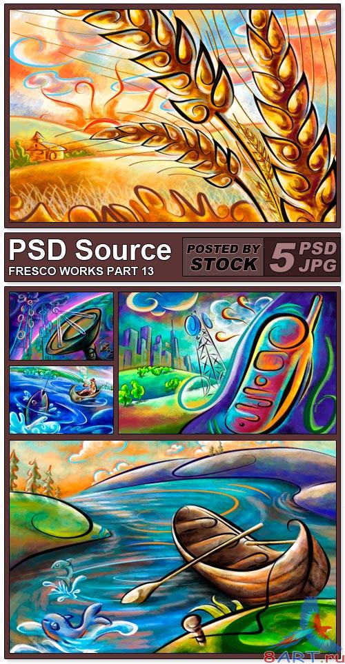 PSD Source - Fresco works 13