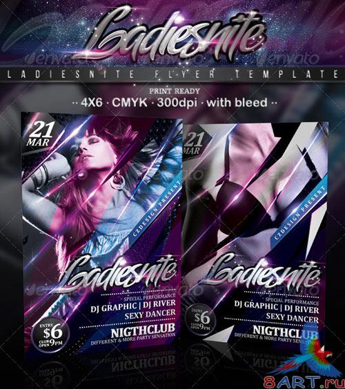 GraphicRiver Ladiesnite Flyer Template