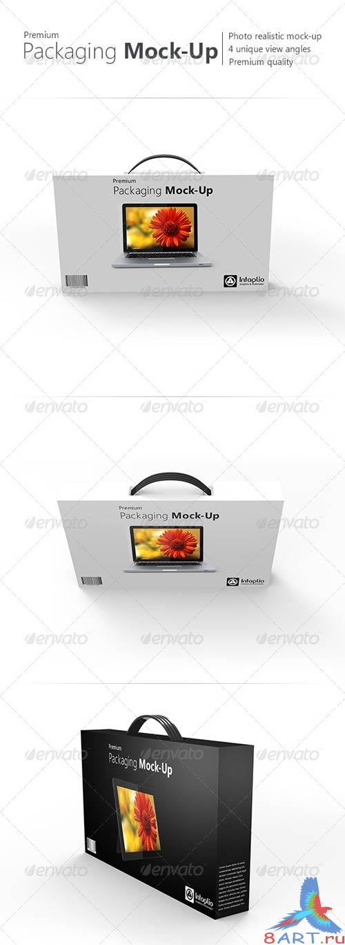 GraphicRiver Premium Packaging Mock-Up GraphicRiver Premium Packaging Mock-Up