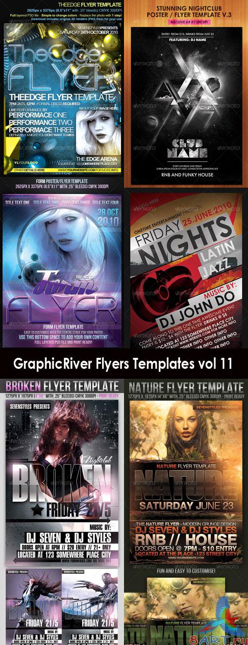 GraphicRiver Flyers Templates Vol-11