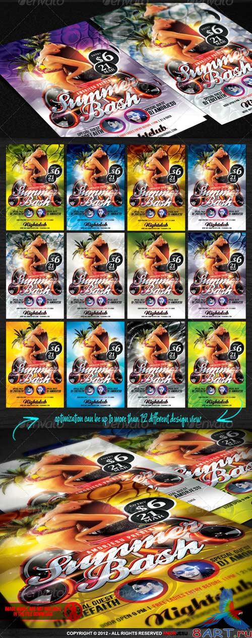 GraphicRiver Summer Bash Flyer Template