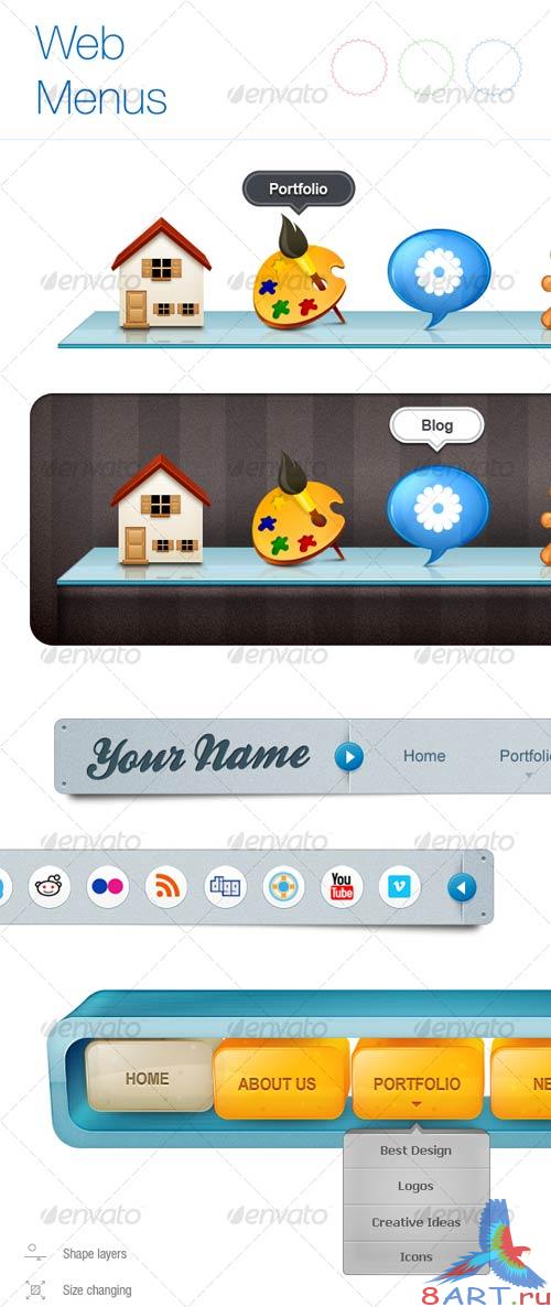 GraphicRiver New Web Menu GraphicRiver New Web Menu