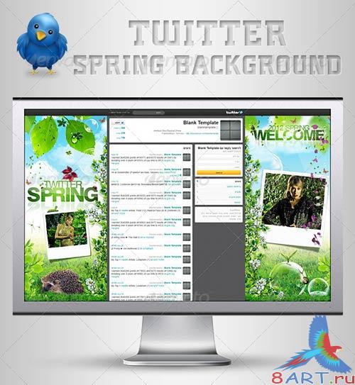 GraphicRiver Twitter Background | Spring GraphicRiver Twitter Background | Spring
