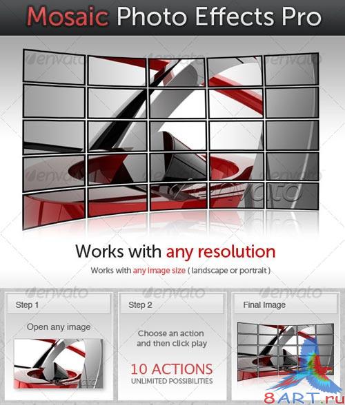 GraphicRiver Mosaic Photo Effects Pro