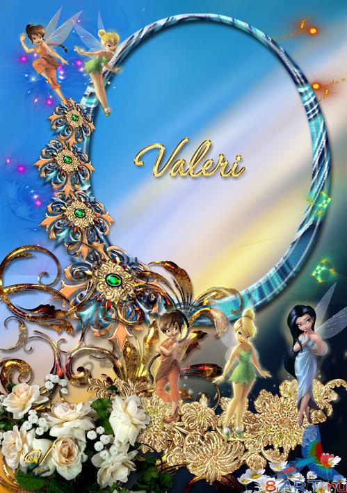 Сказочная рамка ради девочек "Феи Винкс" Сказочная рамка в угоду кому девочек "Феи Винкс"