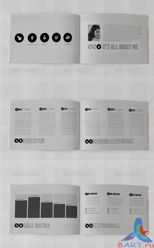GraphicRiver Simplica - Ultra Simple Resume Book GraphicRiver Simplica - Ultra Simple Resume Book