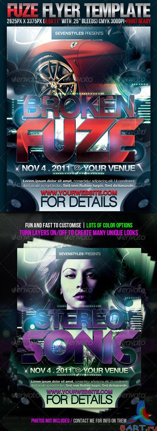 GraphicRiver - Fuze Flyer Template