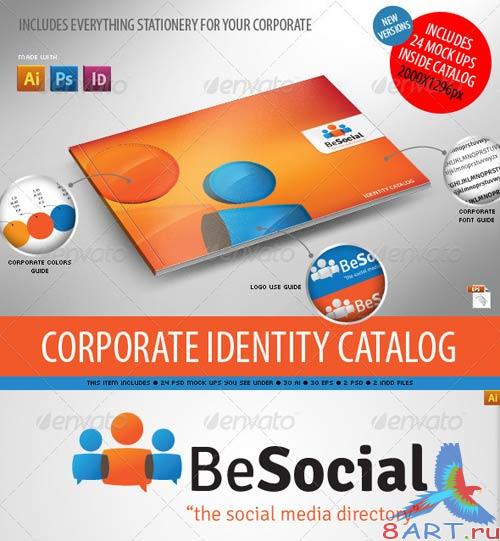 GraphicRiver Social Media Corporate Identity Catalog v5