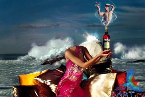 Женский обычай - джин почти бутылки Женский привычка - джин начиная с бутылки