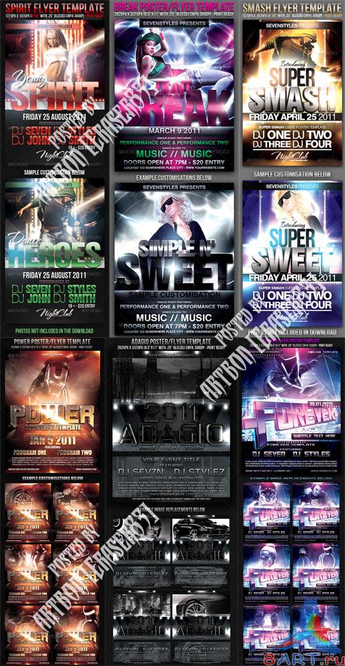 GraphicRiver Flyers Templates Pack 13 - REUPLOAD GraphicRiver Flyers Templates Pack 13 - REUPLOAD