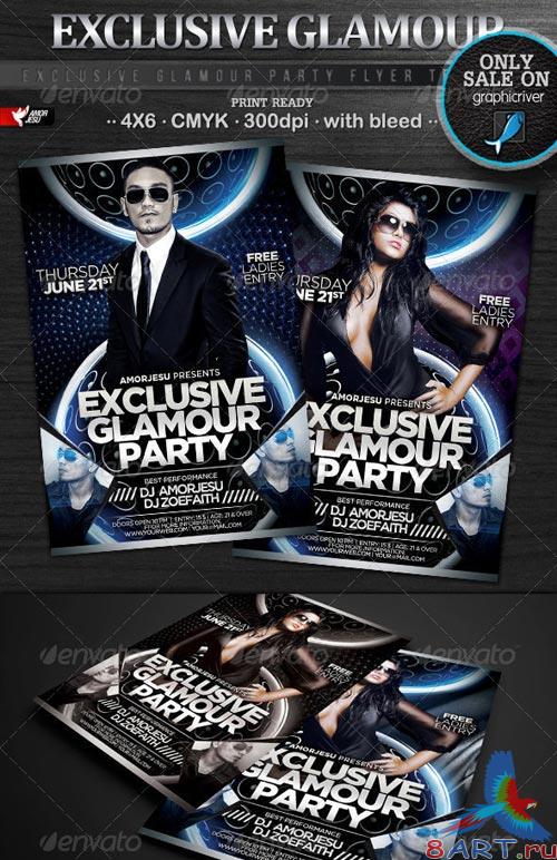 GraphicRiver Exclusive Glamour Party Flyer Template
