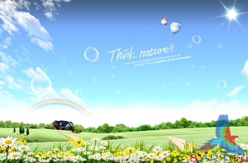 Sources - The field of daisies