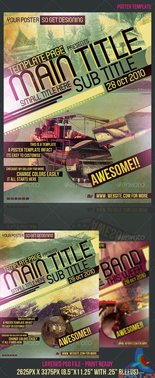 GraphicRiver Poster Template 128573