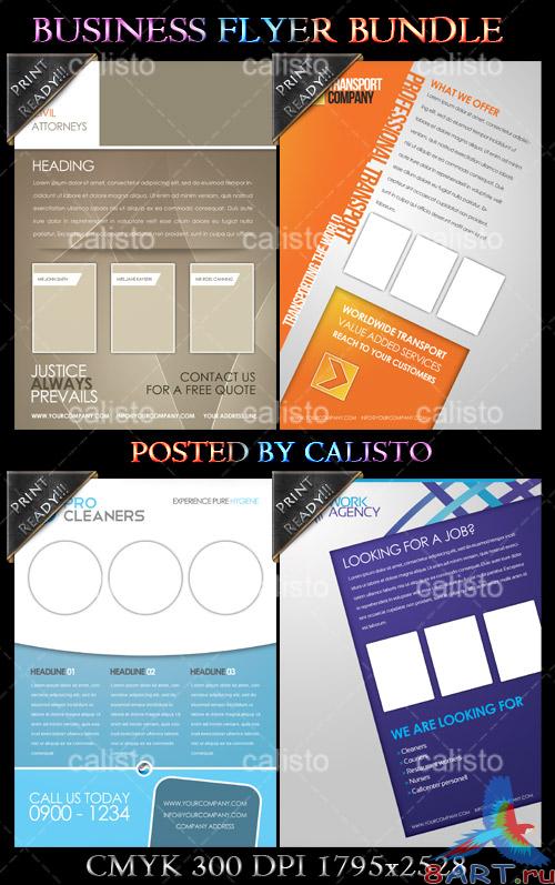 Business Flyer Bundle - PSD Template
