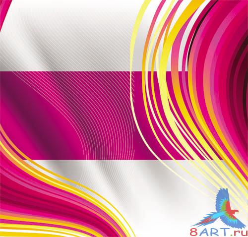 PSD - Abstract Wave Template