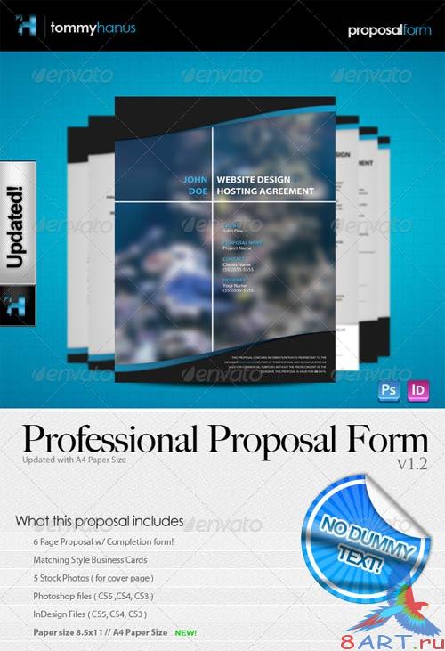 GraphicRiver Professional Business Cards and Proposal Pack GraphicRiver Professional Business Cards and Proposal Pack