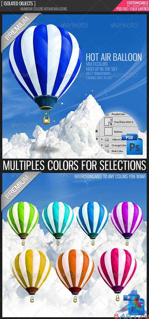 GraphicRiver - Hot Air Balloon Templates