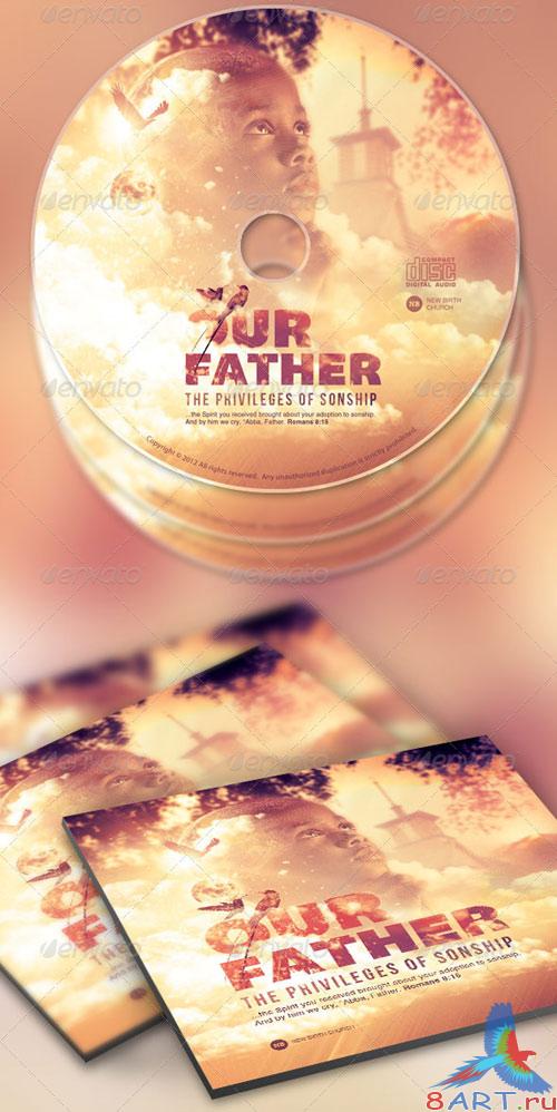 GraphicRiver Our Father Flyer and CD Template