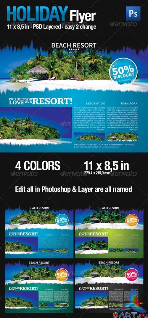 GraphicRiver Holiday Business Flyer GraphicRiver Holiday Business Flyer