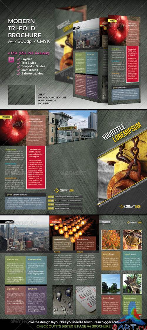 GraphicRiver Modern trifold brochure