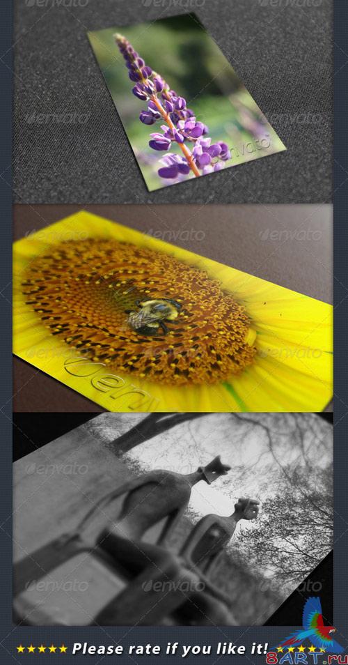 GraphicRiver Flyer Closeup Mock-ups