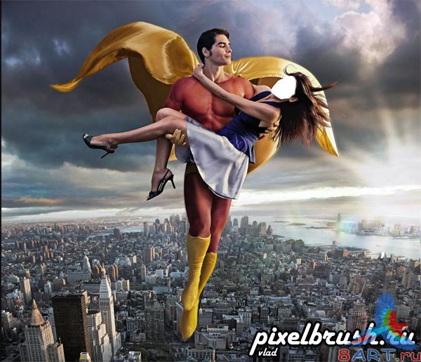 Superman - �������� (������ � ����� ����������� � ������� ������� Photoshop)