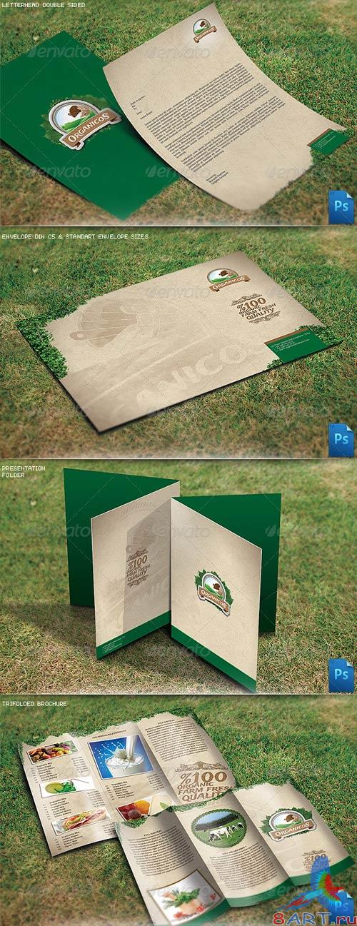 GraphicRiver Organic Natural Corporate Identity v9 GraphicRiver Organic Natural Corporate Identity v9