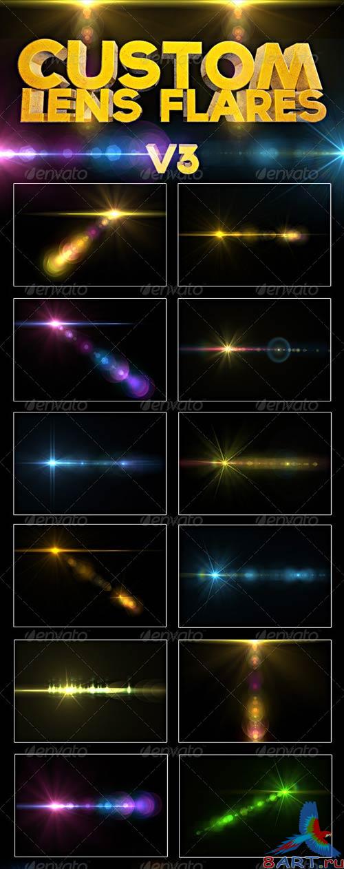 GraphicRiver Custom Lens Flares V3