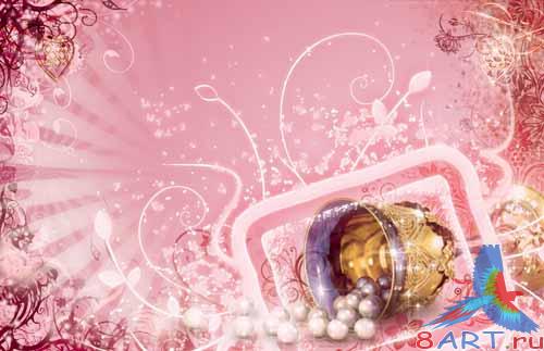 Шаблоны в пользу кого открыток также фотографий - Рассыпанный жемчуг Шаблоны в пользу кого открыток также фотографий - Рассыпанный жемчуг