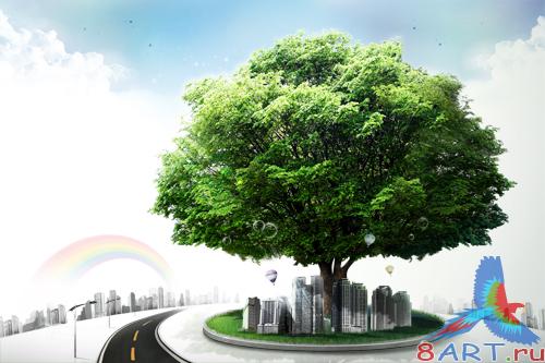 PSD Creative Design - Urban Oasis