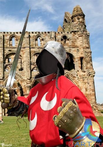 Шаблон чтобы фотомонтажа - воин Шаблон ради фотомонтажа - воин