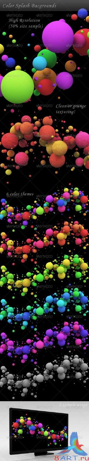 Color Splash Background - GraphicRiver