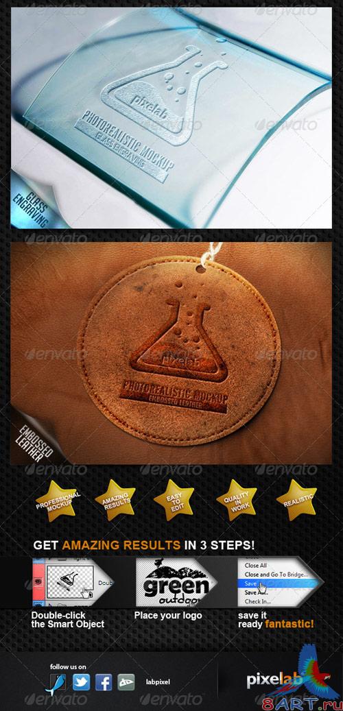 GraphicRiver Photorealistic Logo MockUp