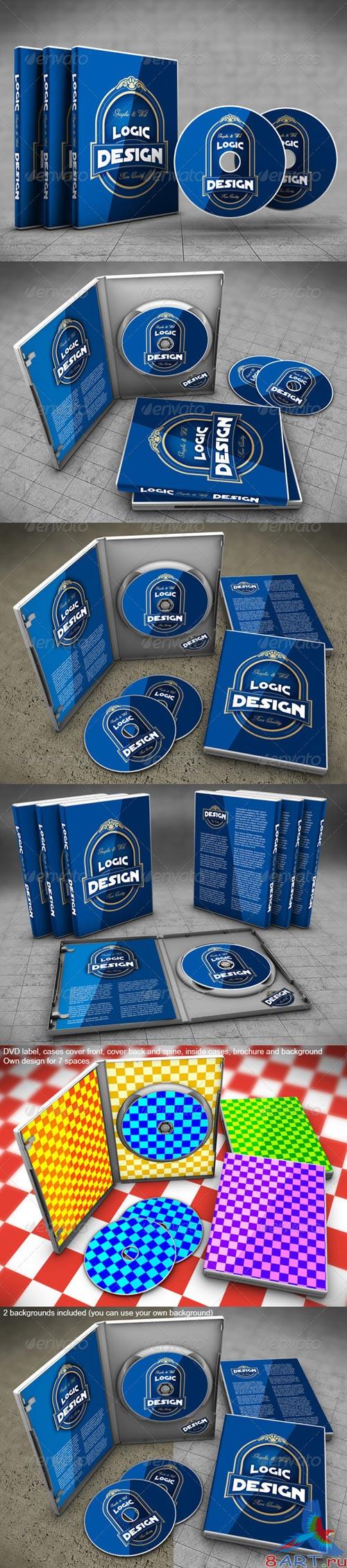 GraphicRiver -  PSD  DVD Case Mock Up Template
